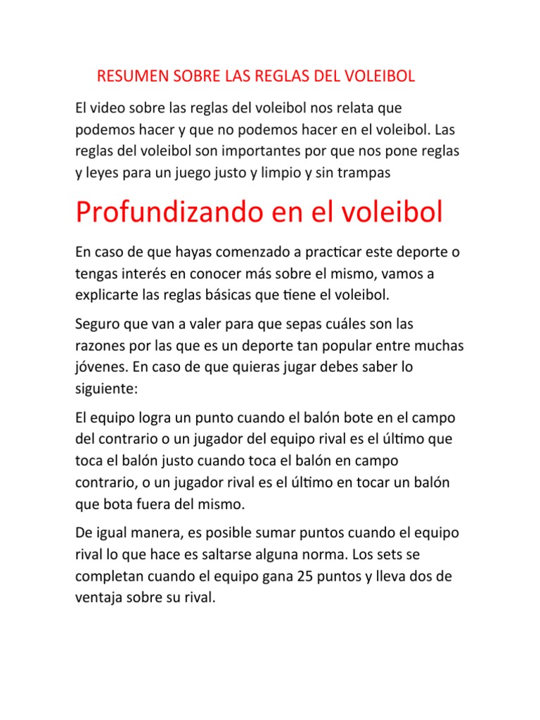 RESUMEN SOBRE LAS REGLAS DEL VOLEIBOL.docx