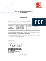 Certificacion Laboral PDF