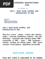 Unit V SFC & FMS