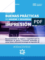 Buenas Prácticas de Higiene y Seguridad para Impresión 3D - Version Final