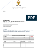 DSP - P 15 Procedura Upravljanja Eksternim Isporučiocima