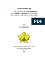 Chalid Muksin - 1904203010007 - Prospek Penerapan Produksi Bersih Dalam Pengolahan Gas Alam Cair PDF