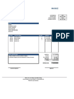 Invoice Templete in Excel