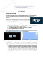 Lab Ley de Ohm