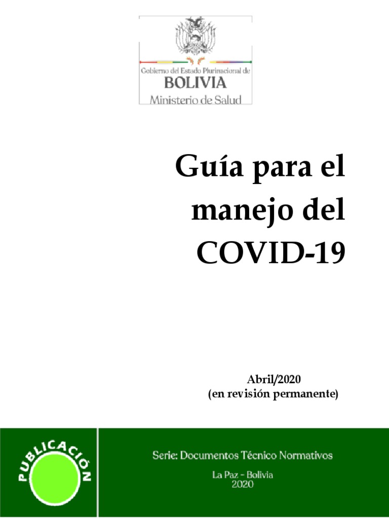 Guía para El Manejo de COVID 19, 2020.04.17 PDF | PDF | Virus ...