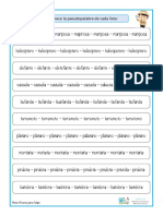 Reconocimiento Pseudopalabra PDF