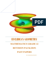 2019 Grade 12 Euclidean Geometry