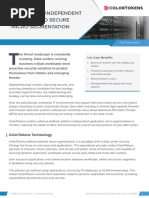 Micro Segmentation Use Case Brief