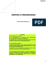 Endocria o Consanguinidad PDF