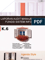 Laporan Audit Sistem Informasi k.6