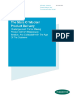 Forrester The State of Modern Product Delivery - Forrester Thought Leadership Paper PDF