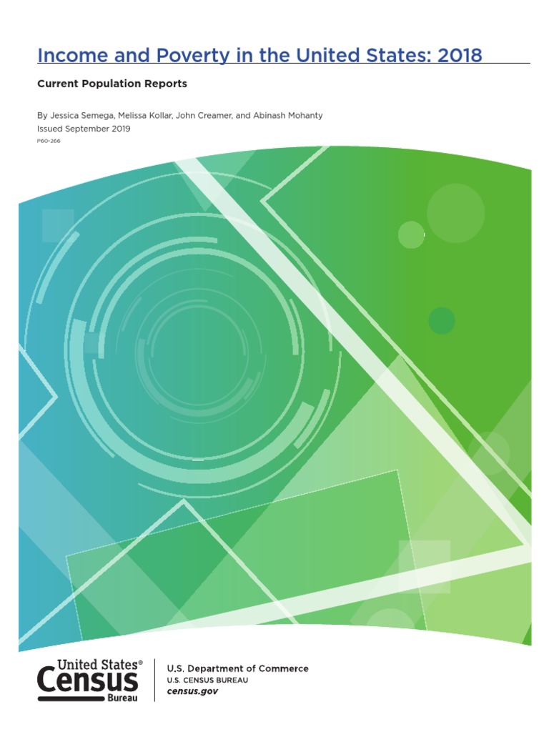 US Census Bureau 2019 PDF | PDF | Household Income In The United States ...