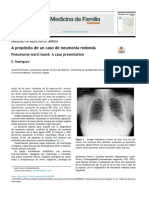 A Propósito de Un Caso de Neumonía Redonda