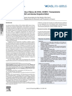 Guiìas de Praìctica Cliìnica de EASL-EORTC Tratamiento Del Carcinoma Hepatocelular PDF