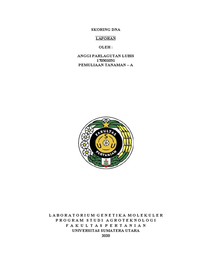 Skoring Marka DNA dalam Agroteknologi | PDF