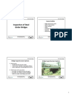 Steel Girder Inspection October 2016