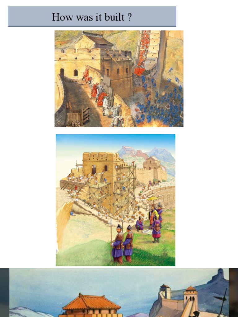 Great Wall Construction Methods Explained | PDF | Brick | Cold War