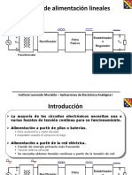 Fuentes de Alimentacion Lineale