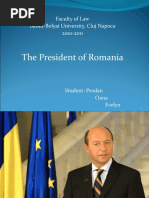 Presentation Traian Basescu