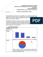 ENCUESTAS CALENTAMIENTO GLOBAL - Angélica Helaine Hernández Ardila