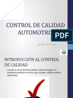 Control de Calidad Automotriz