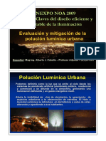 Evaluacion y Mitigacion de La Polucion Luminica Urbana