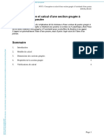 SN038a-Conception Et Calcul D'une Section Grugée À L'extrémité D'une Poutre