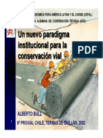 Paradigma de La Conservación Vial