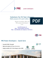 Solutions For EV Fast Chargers: Multi Purpose DC Grid Trolley Chargers