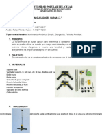 Informe de Laboratorio Masa - Resorte