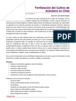 Fertilizacion del Cultivo de Arandano en Chile.pdf