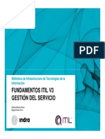 01 Gestión Del Servicio ITIL v3 PDF