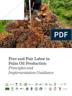 Free and Fair Labor in Palm Oil Production:: Principles and Implementation Guidance