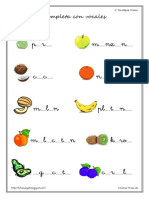 Completa Con Vocales 07 Frutas Min PDF