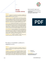 Prevalencia de síndrome metabolico en la consulta externa