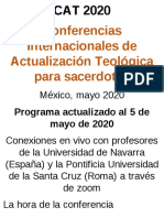 CAT MAYO 2020 - P. Juan Carlos Ibarra PDF