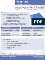 PSM-99 GSM Modem Datasheet PDF