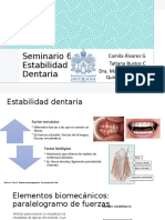 Seminario 6 - Estabilidad Dentaria