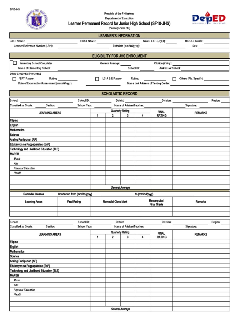 Automated SF10-JHS Basic Profile Generator V2.0 | PDF | Physical ...