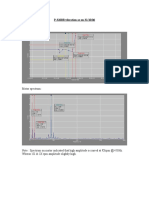 P-3200B vibration analysis on 31/10/06 showing motor and pump trends