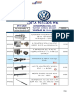 Lista Volkswagen PDF