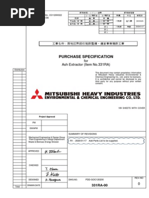 Ash Extractor Pdd Goc10 331ra 00 Pdf Pdf Business Process Supply Chain Management