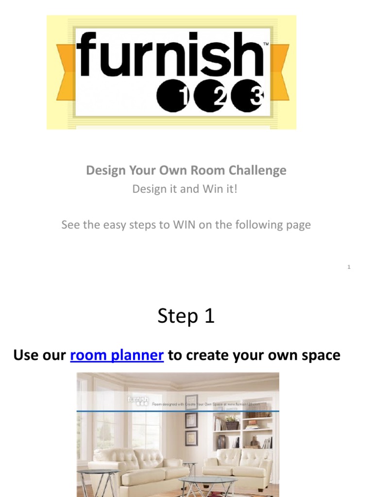 Design Your Own Room Contest Guide | PDF | Home & Garden | Art
