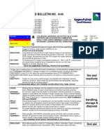 Chemical Hazard Bulletin No. 0188: Oxygen