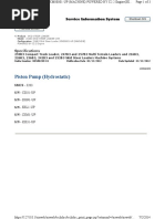 Hydrostatic Pump Specs