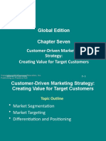 Global Edition Chapter Seven Customer-Driven Marketing Strategy: Creating Value For Target Customers