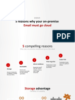 5 Reasons Why Your On-Premise: Email Must Go Cloud
