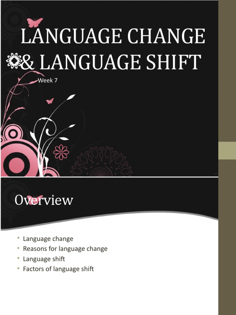 Understanding Language Change and Shift | PDF | Linguistics | Communication