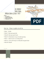 Nhiệt động học Hệ phản ứng đa pha đa cấu tử