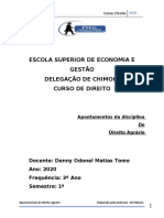 Curso de Direito Agrário